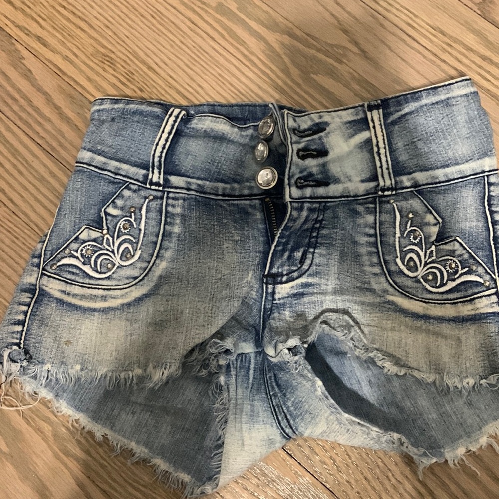 Glam Y2K shorts